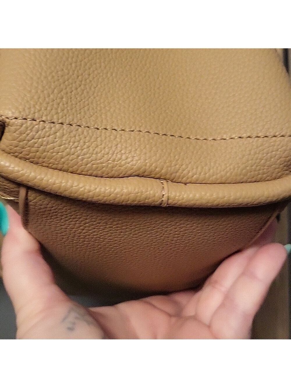 Tan Leather Handbag - Picture 2 of 6